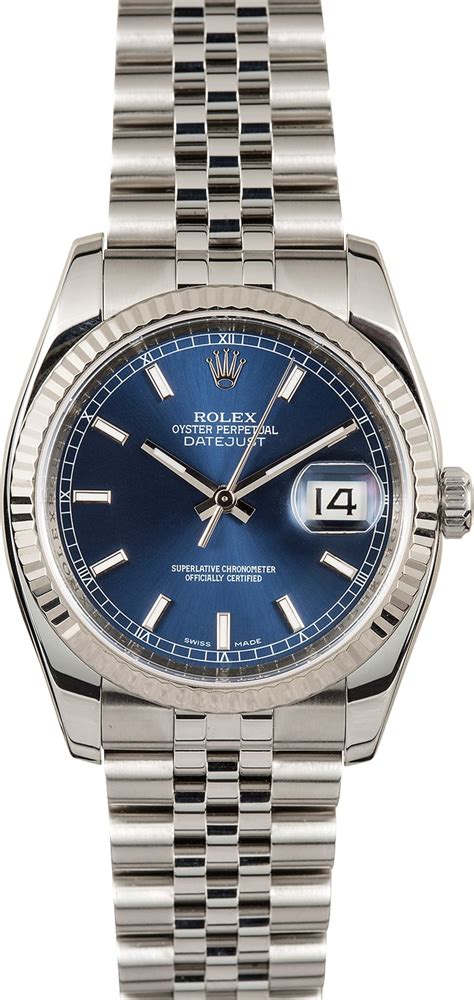 rolex datejust 116234 blu quadrante blu perché costa di più|rolex 116234 review.